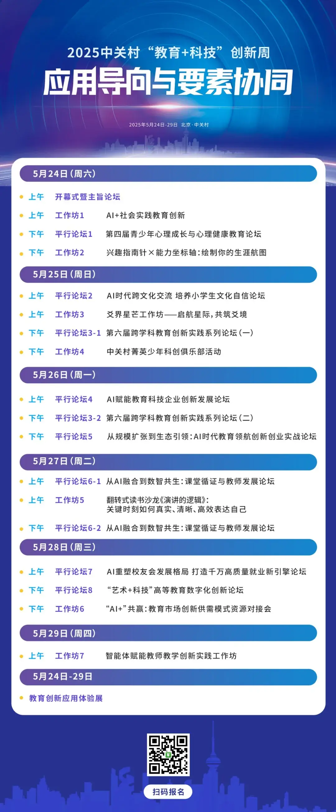 应用导向与要素协同丨2025中关村“教育+科技”创新周开幕-黑板洞察